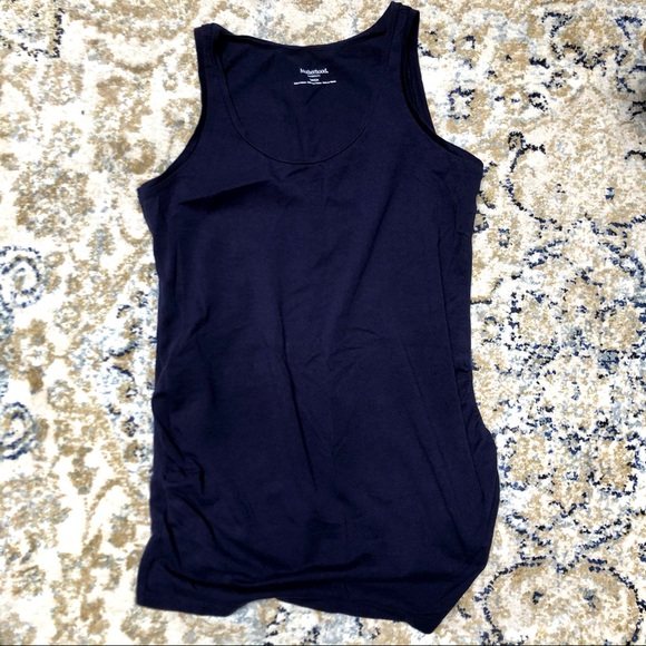 *Bundle* Motherhood Maternity Side Ruched Tanks - Picture 6 of 11